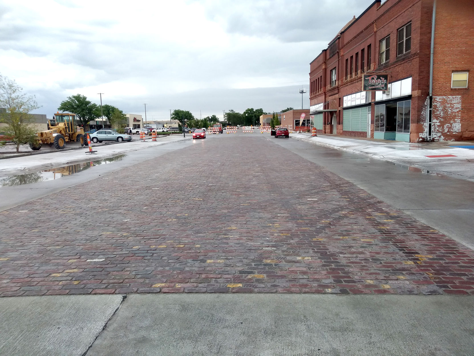 Rebuilt Sixth Street, from Jeffers to Dewey, reopens